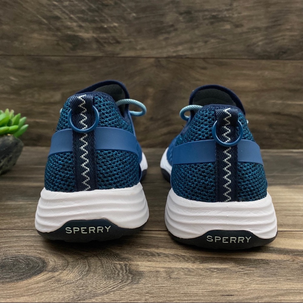 NIB Sperry H2O Mooring Amphibious Sneaker Blue - Picture 8 of 15